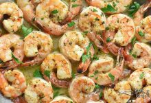 Pratik sarımsaklı karides tarifi